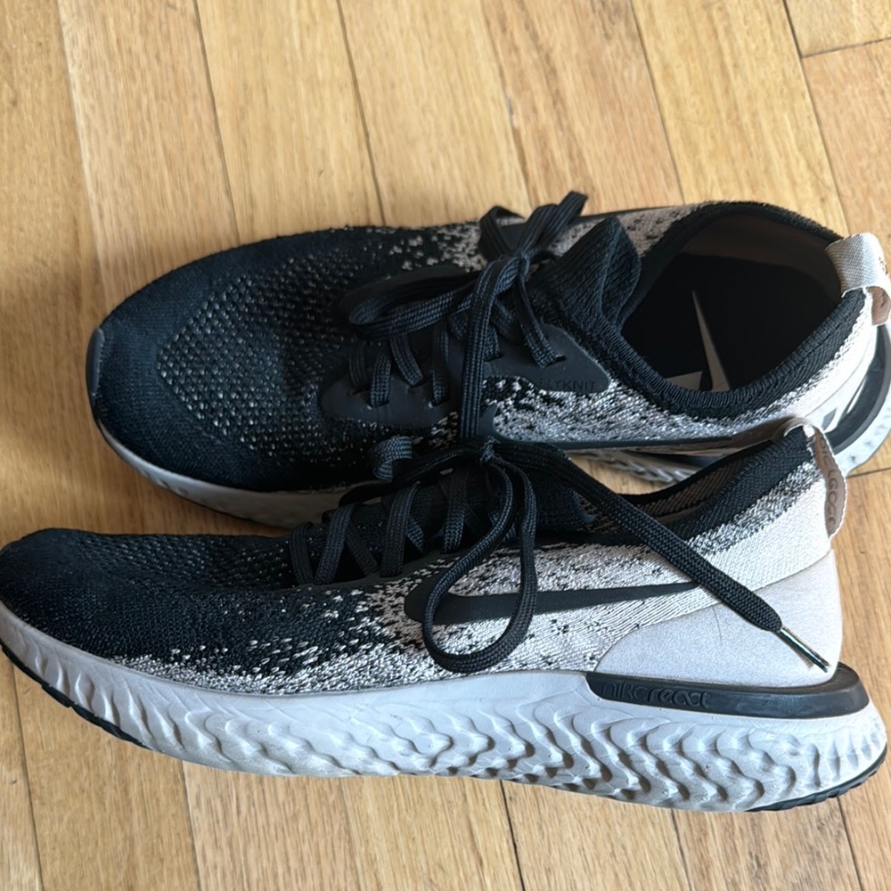 Nike Black and White Sneakers